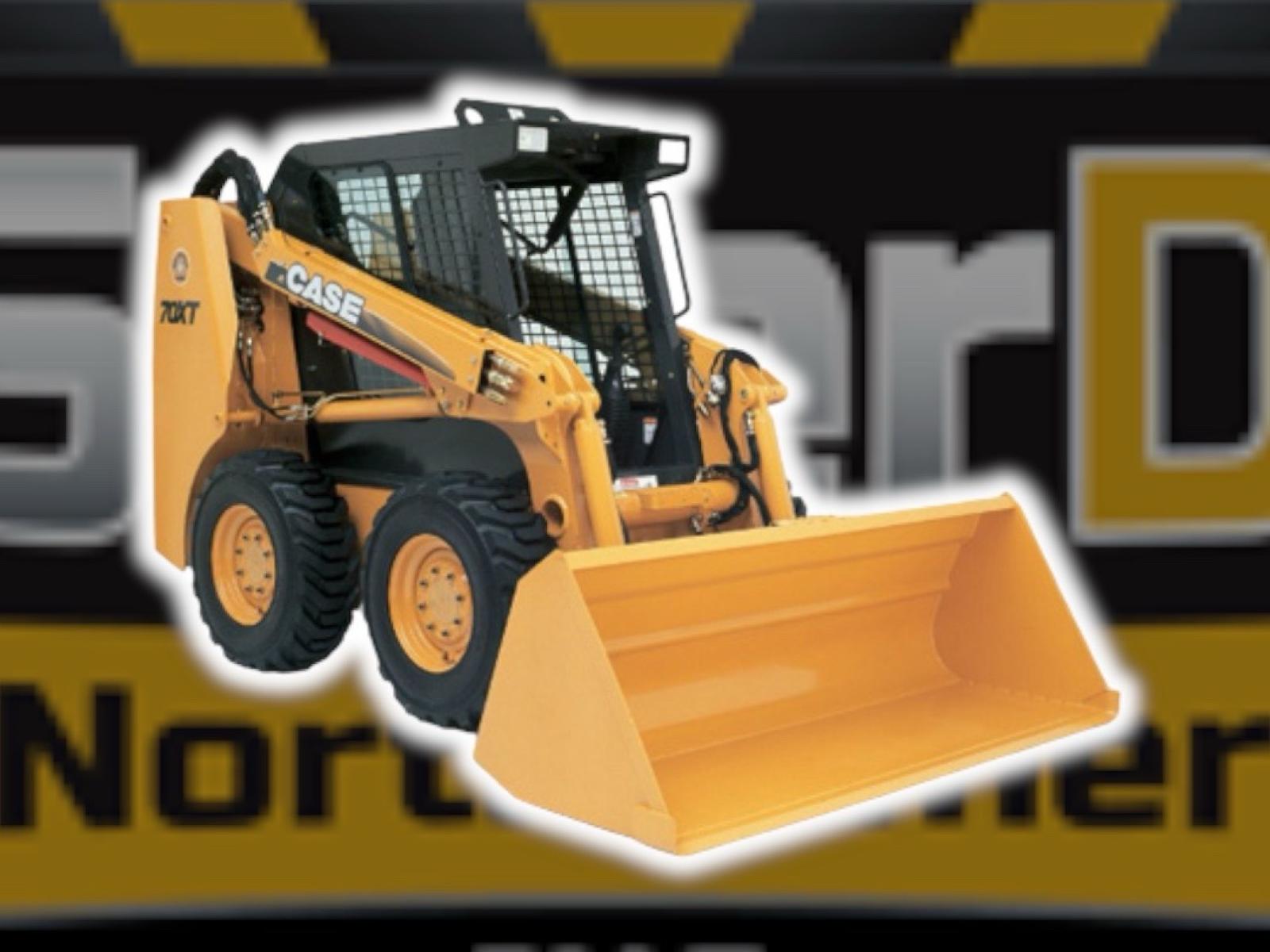 Case skid steer door